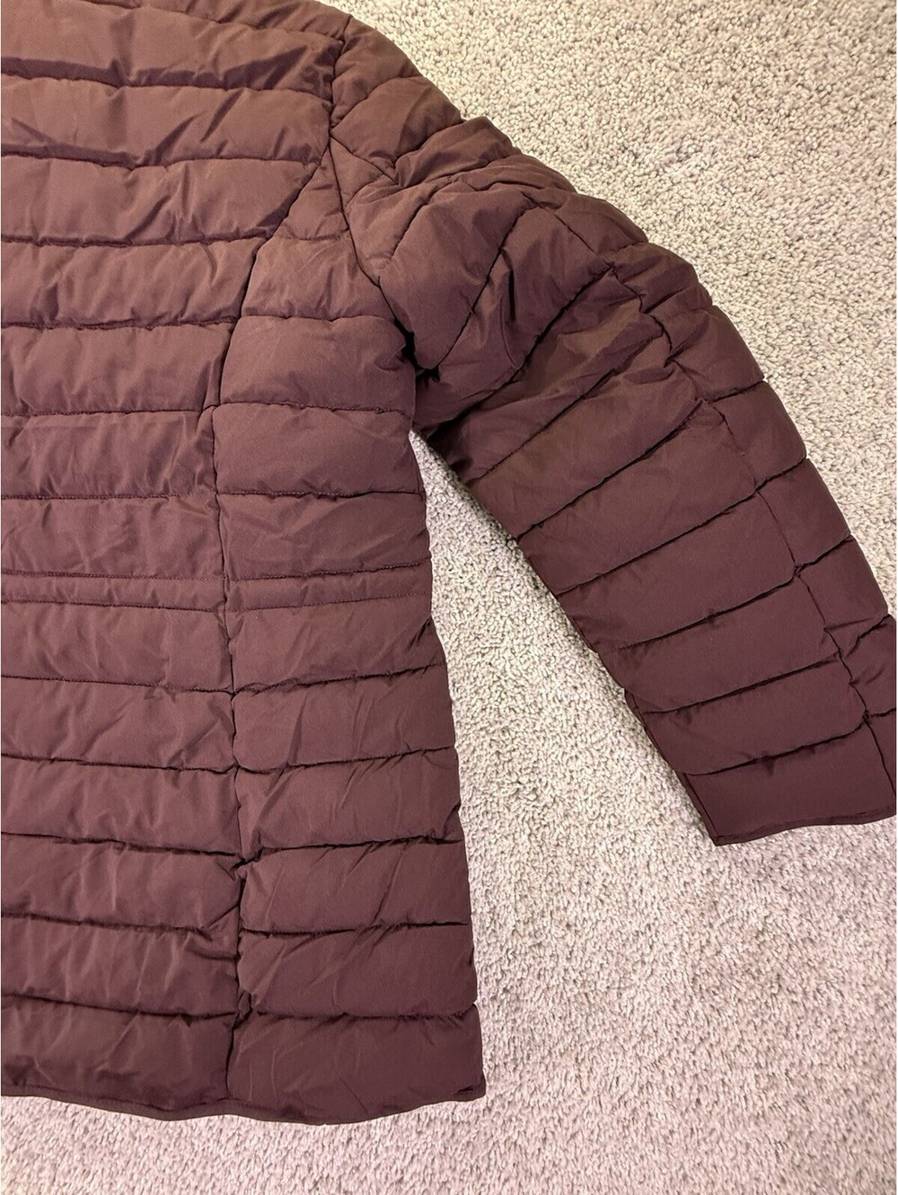NWOT Nautica Women’s Puffer Jacket Size XL Burgundy - Picture 11 of 14